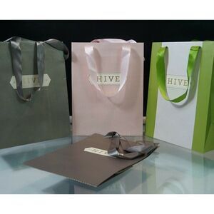 Hive Boutique Store West Palm Beach Florida Totes 4 Paper Gift Bags Rope Handle